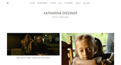 Desktop Screenshot of katharinadiessner.com