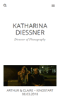 Mobile Screenshot of katharinadiessner.com
